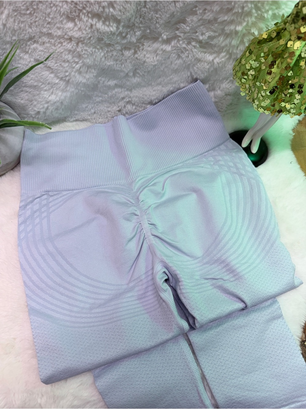 New 3D Sculpt Compression AntiFatigue Leggings Patented Ionix in Light Blue 💝